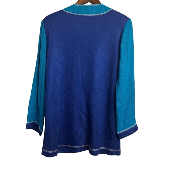 Vintage Canvasbacks Lutton & Horsfield Cardigan Button Up Patchwork Women’s XS - Picture 3 of 12